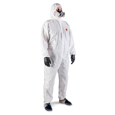JPC60 XL Защитный комбинезон Jeta Safety из нетканого материала, 55% полиэтилен 45% полипропилен (коробка 50 шт.)
