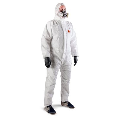 JPC35 L Защитный комбинезон Jeta Safety из нетканого материала SMS, 100% полипропилен (коробка 50 шт.)